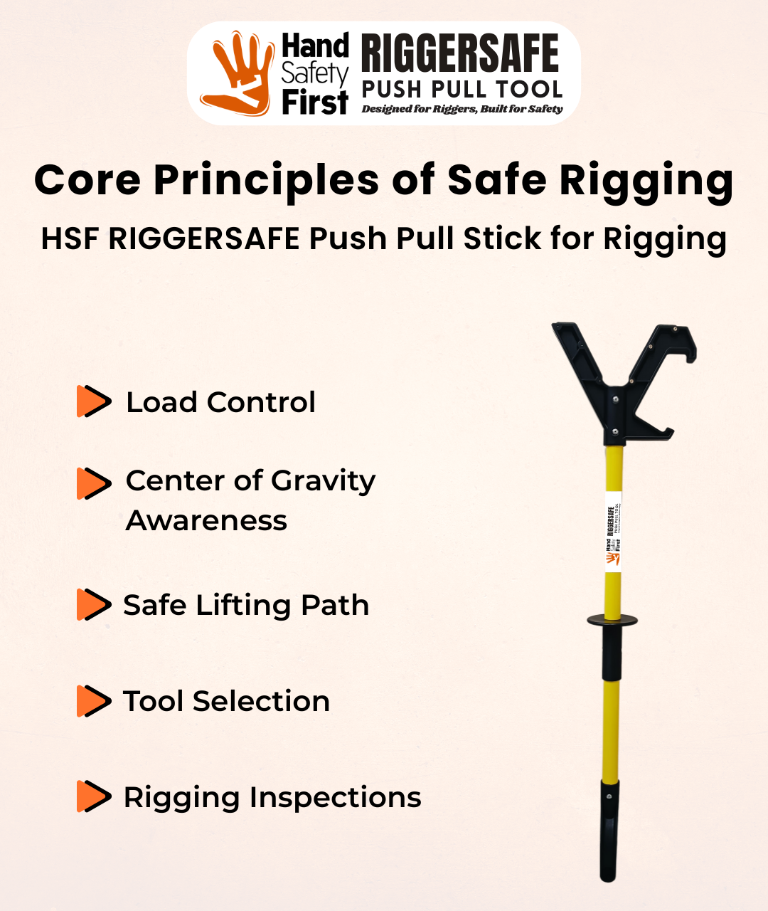 HSF Riggersafe Push Pull Hand Safety Tool