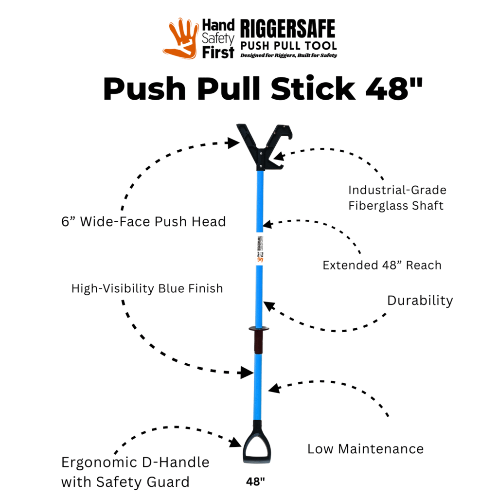 HSF RiggerSafe Push Pull Tool 48” | Push Pull Tools/Sticks/Poles