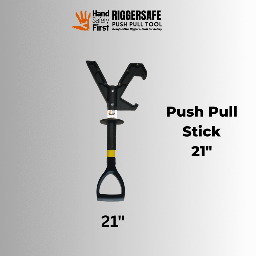 HSF RiggerSafe Push Pull Hand Safety Tool - 21” - Yellow