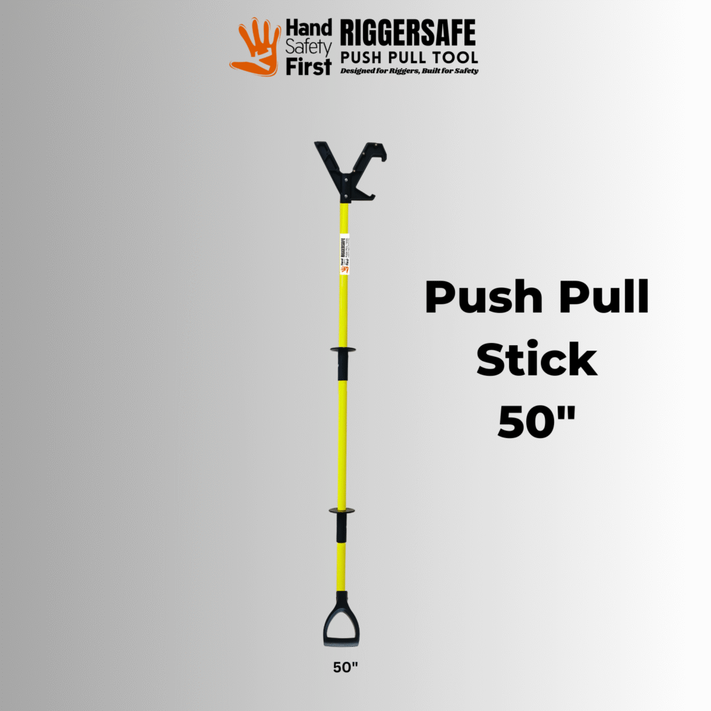 HSF RiggerSafe Push Pull Hand Safety Tool 50” - Yellow