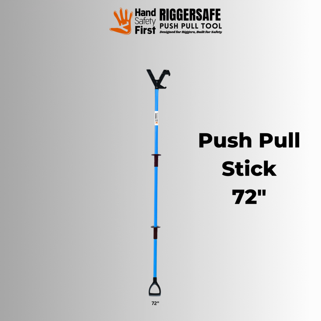 HSF RiggerSafe Push Pull Hand Safety Tool 72” - Blue