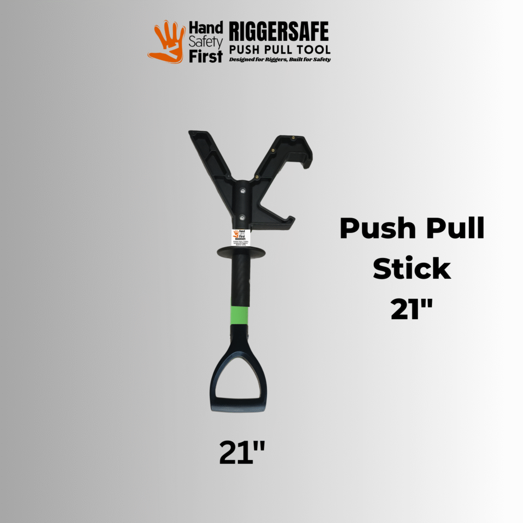HSF RiggerSafe Push Pull Hand Safety Tool - 21” - Green