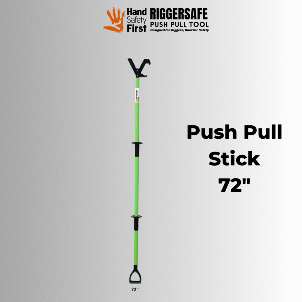 HSF RiggerSafe Push Pull Hand Safety Tool 72” - Green