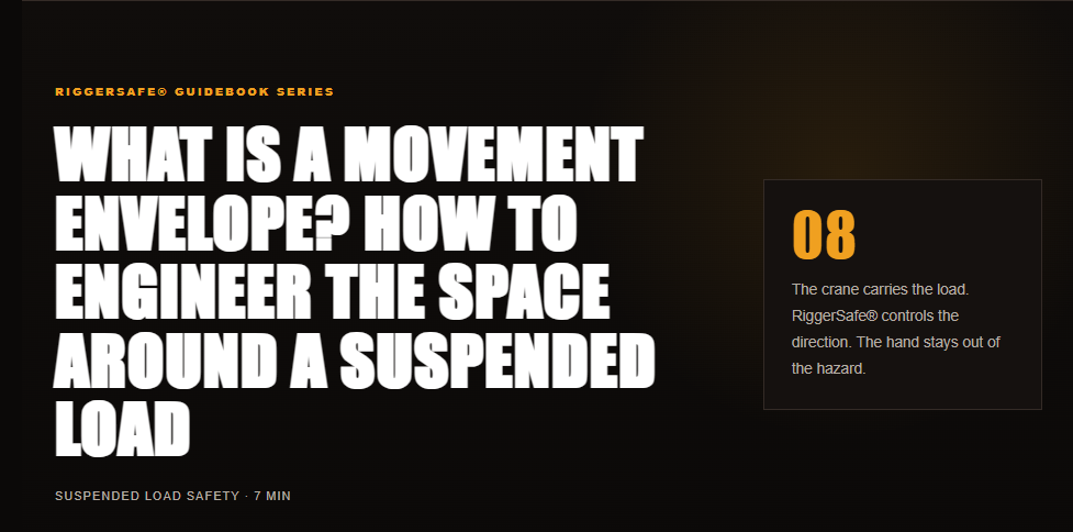 Movement Envelope: How to Plan Safe Space Around Suspended Loads