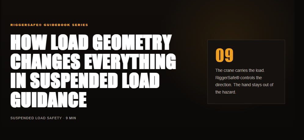 Load Geometry in Suspended Load Guidance: Key Safety Factors